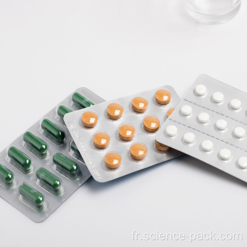 Machine d&#39;emballage pharmaceutique pour la fabrication de pilules/comprimés